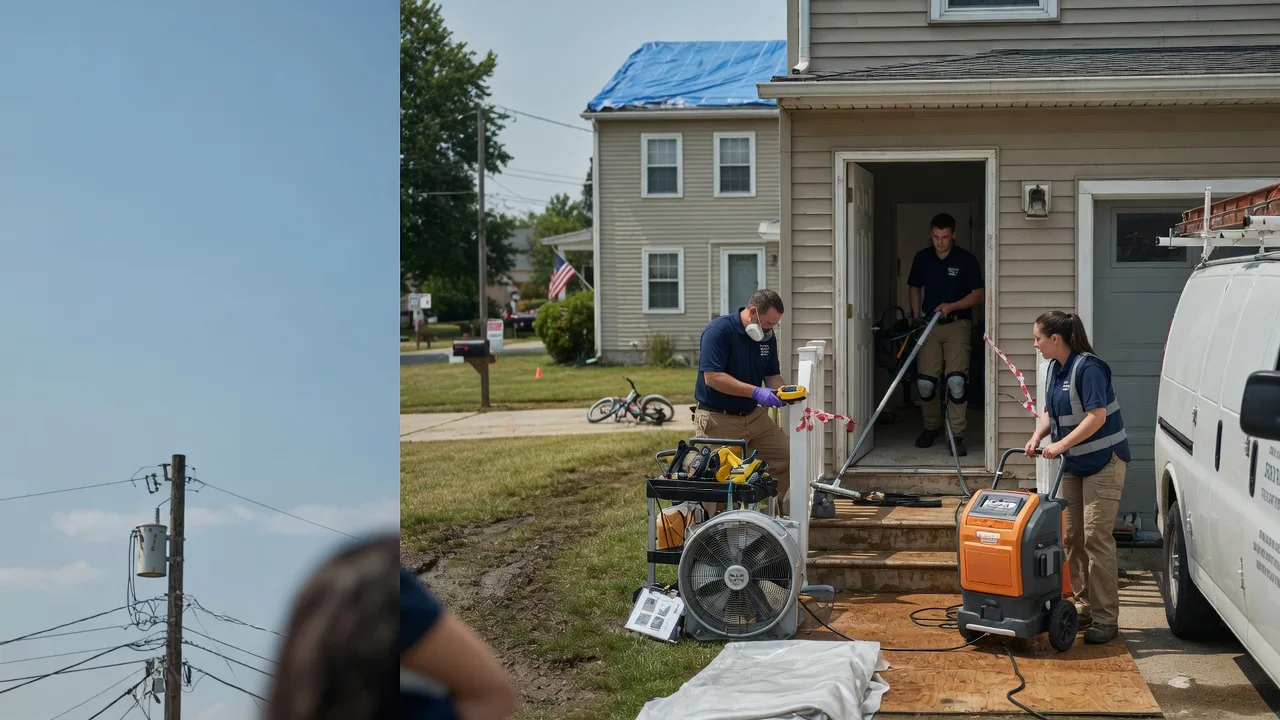Water Damage Repair in Holbrook, ID near me